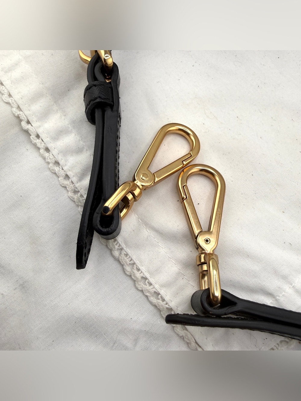 AUTHENTIC Prada purse strap. Black. - Picture 7 of 8